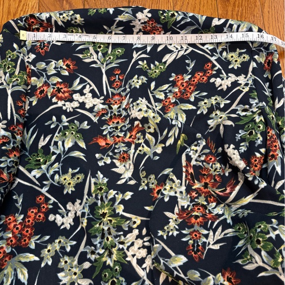 Zara TRF Floral Faux Fur Cuff Blazer - Picture 12 of 15